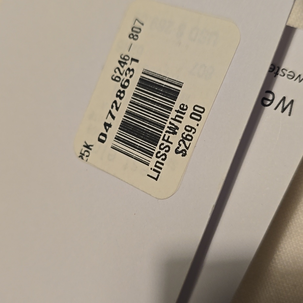 ❤️BUY 2 GET 1 FREE West Elm European Flax Linen Sheet Set, White,vQueen, $279 - Picture 11 of 16